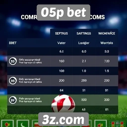 Vantagens do 05p bet em comparação com concorrentes